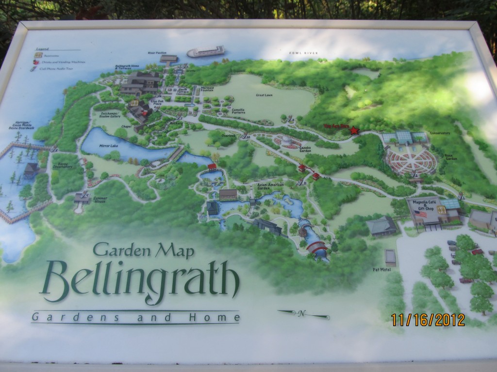 Bellingrath Map Of Property All Who Wander Are Not Lost
