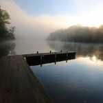 Early evening at Catherine's Landing RV Resort, Sept 2012