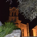 Church along the riverwalk