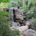 Largest falls in Garvan Gardens