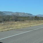 finally seeing mountains in the distance