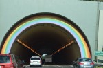 Rainbow into Sausalito