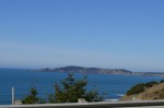 Along the ocean