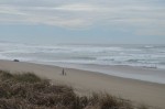 Dunes beach, John and pups