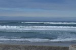 Ocean by the dunes