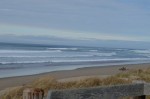 Top of the boardwalk on the dunes