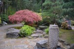 Japanese Gardens dual fountains