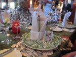 Our place setting
