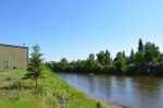 Elks Lodge Bldg up river