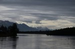 Mountain came into view out our RV