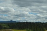 View along the highway