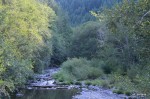 Stream up the road