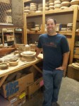 Michael in his drying room