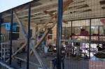 Cat house and rafter area