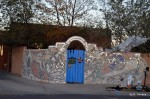 Fun nieghborhood artistic wall