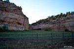 One of the horse pastures