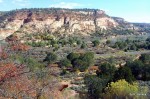 Our site from other side of canyon