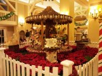 Disney gingerbread and chocolate carousel