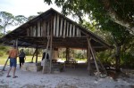 Sleeping area under the roof