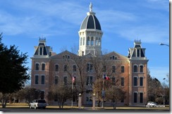 Presidio County courthouse in Marfa