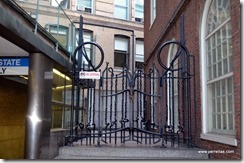 Old South Meeting House side gate