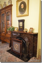 Painted Slate fireplace